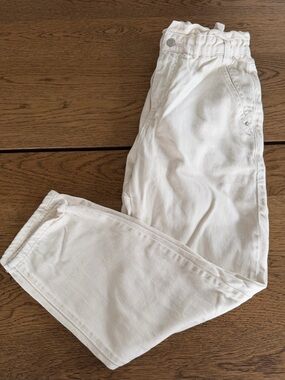 Classic White Casual Pants